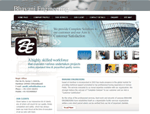 Tablet Screenshot of bhavaniengineering.com